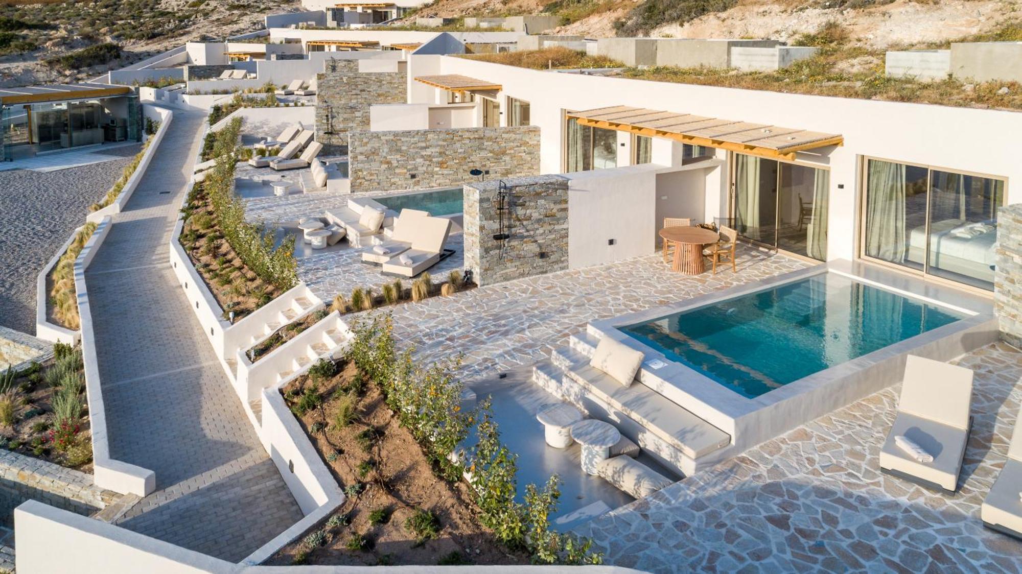 Solus Suites Milos Adámasz Kültér fotó