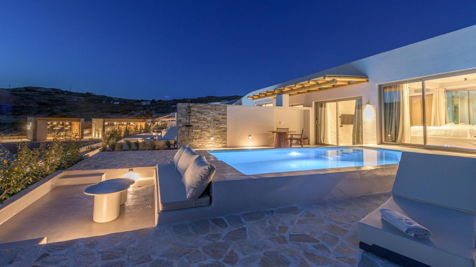 Solus Suites Milos Adámasz Kültér fotó