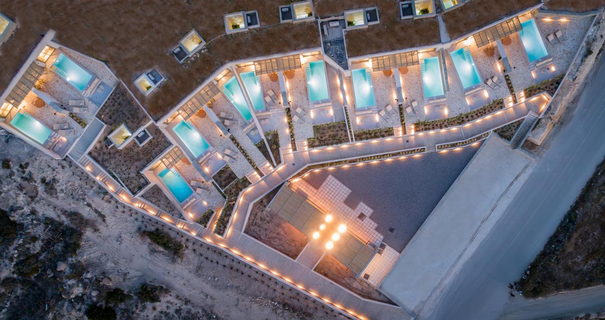 Solus Suites Milos Adámasz Kültér fotó