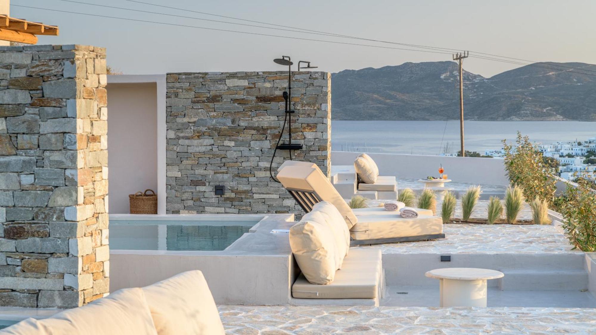 Solus Suites Milos Adámasz Kültér fotó