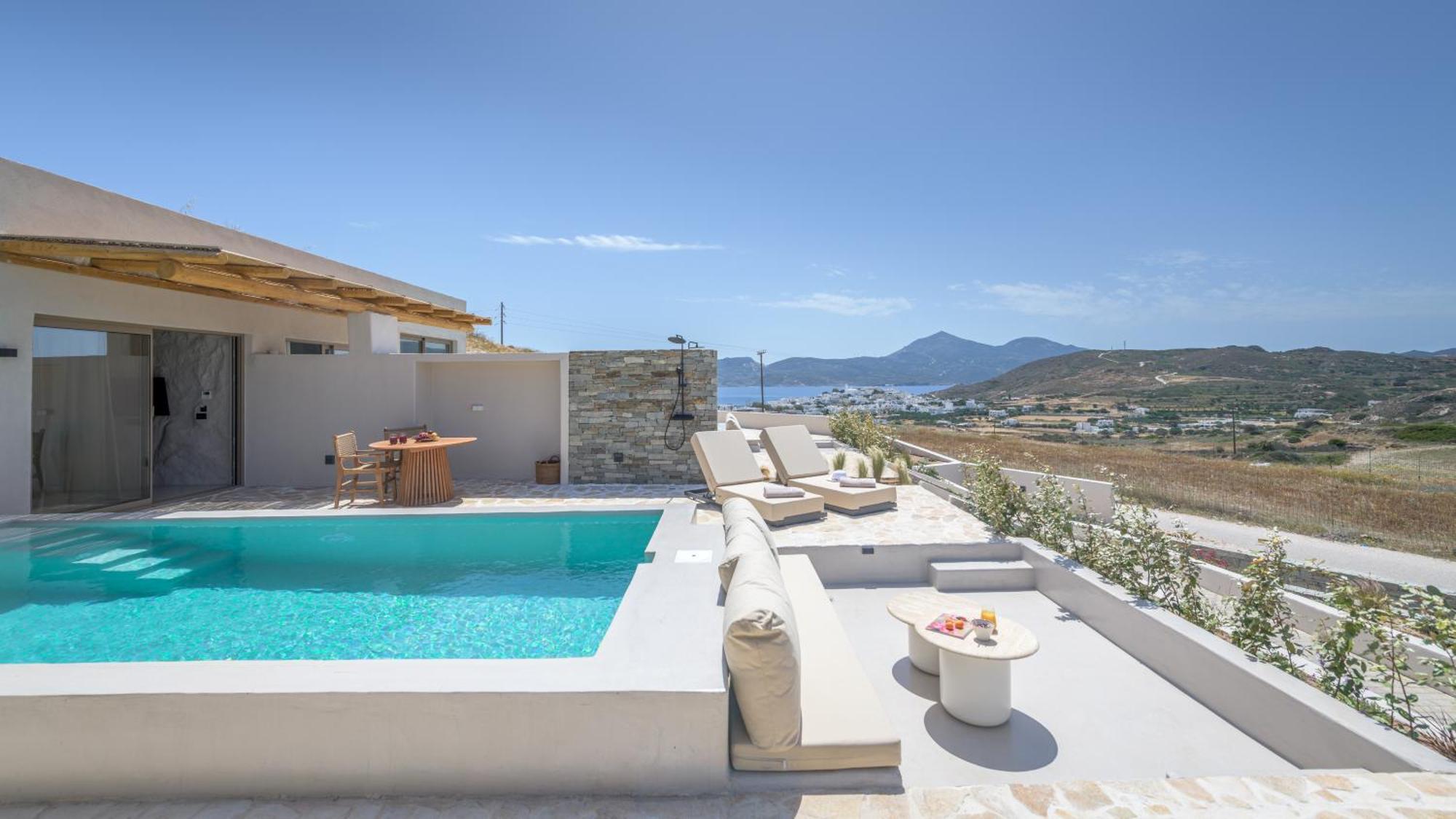 Solus Suites Milos Adámasz Kültér fotó