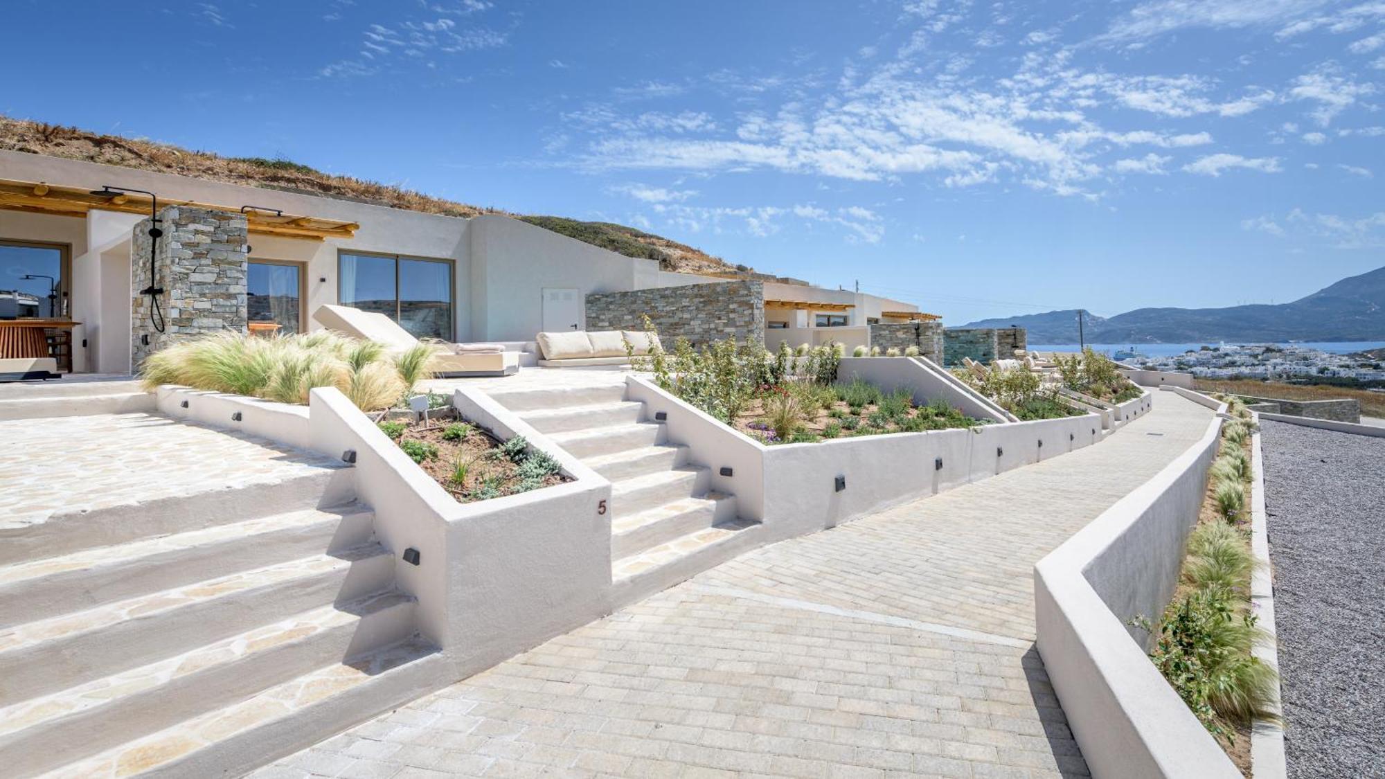 Solus Suites Milos Adámasz Kültér fotó