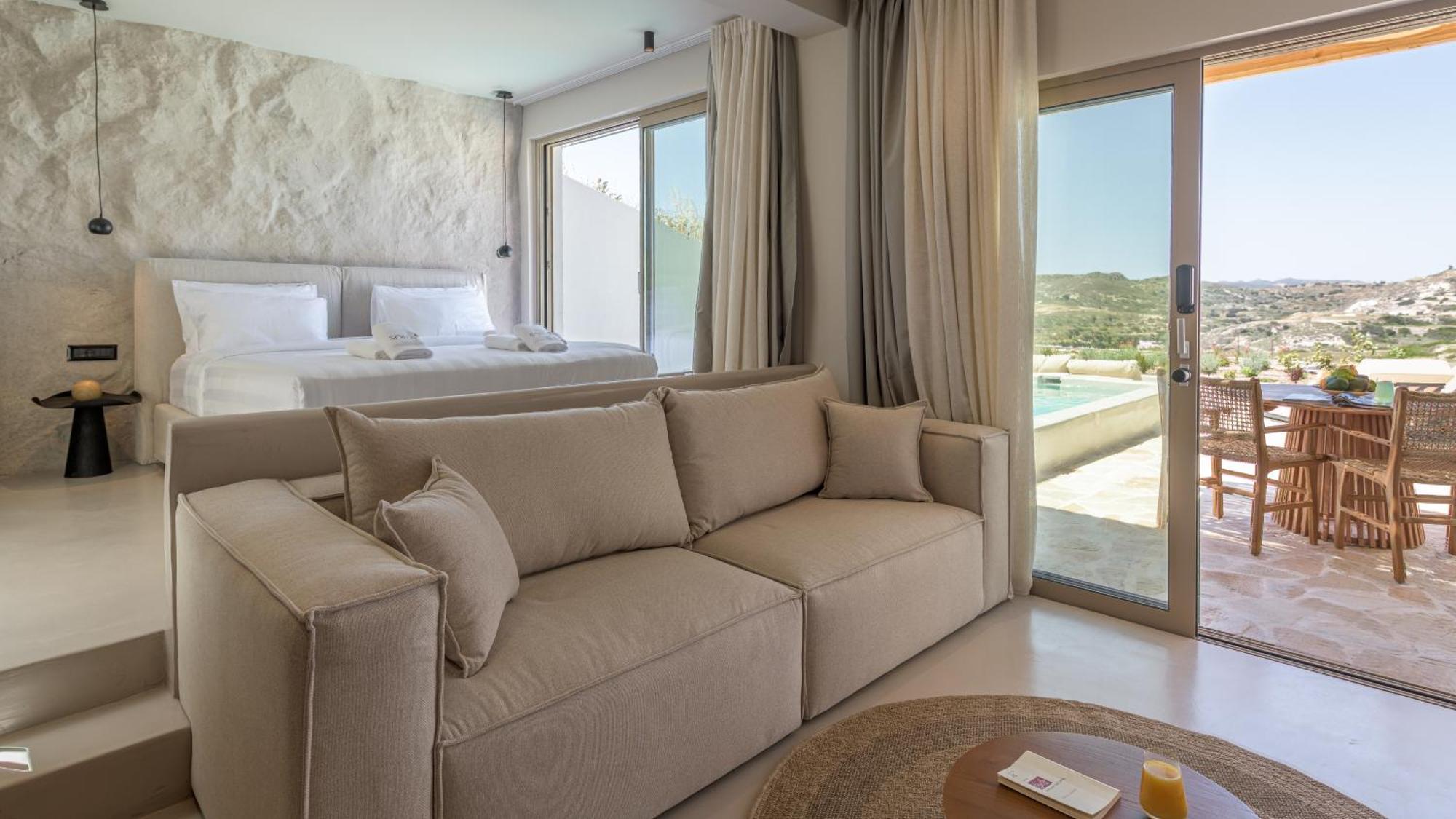 Solus Suites Milos Adámasz Kültér fotó