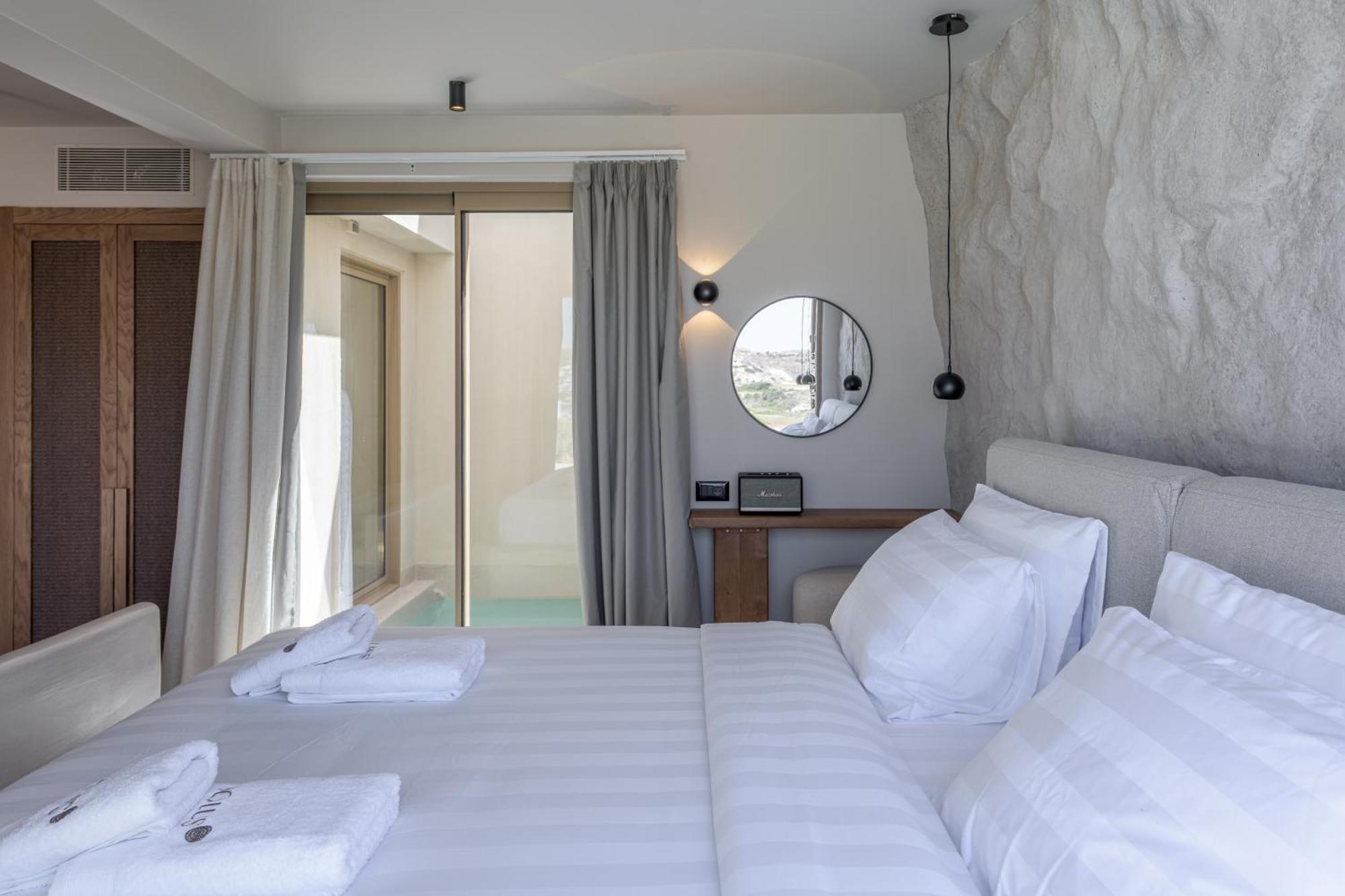 Solus Suites Milos Adámasz Kültér fotó