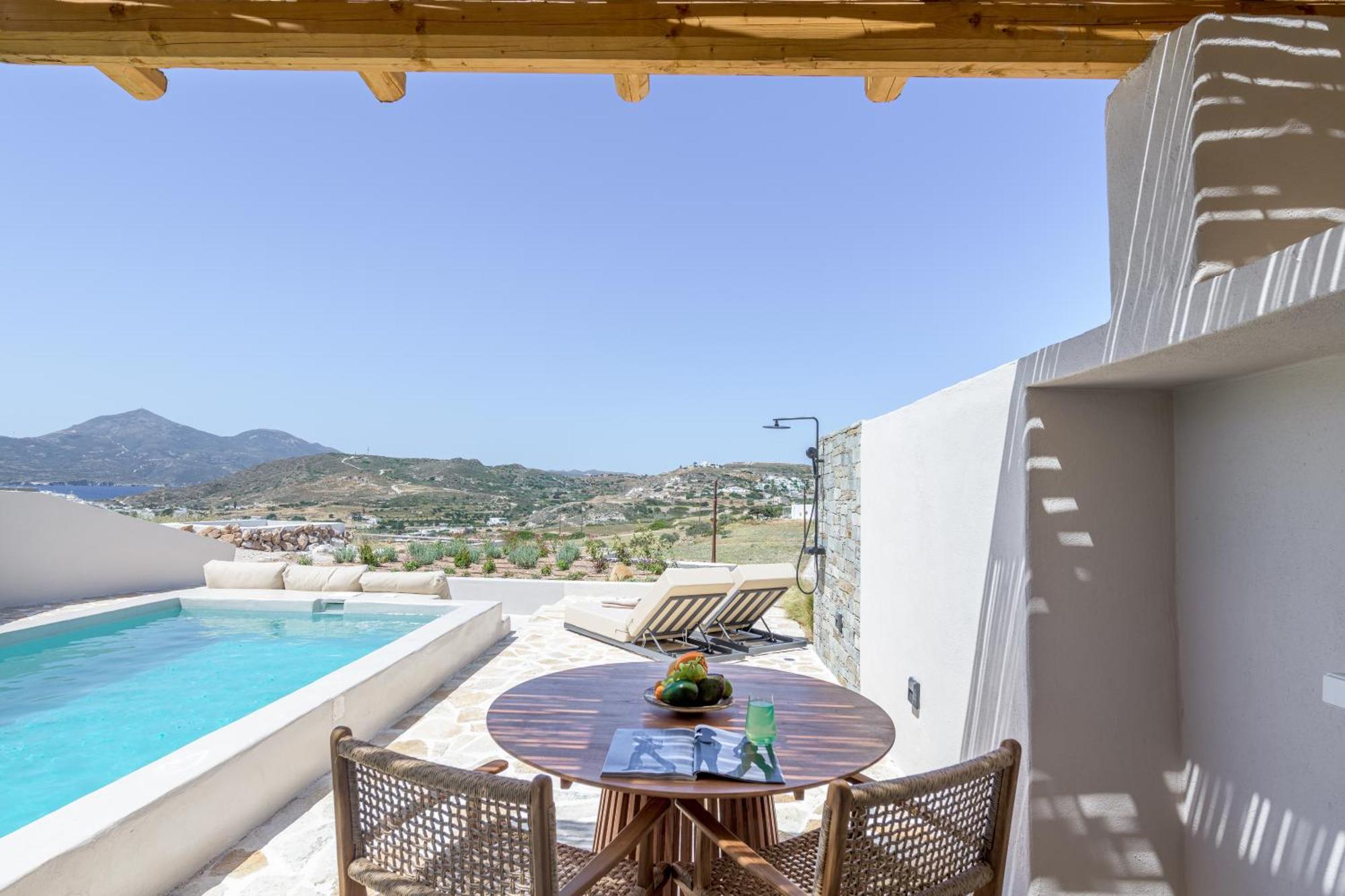 Solus Suites Milos Adámasz Kültér fotó