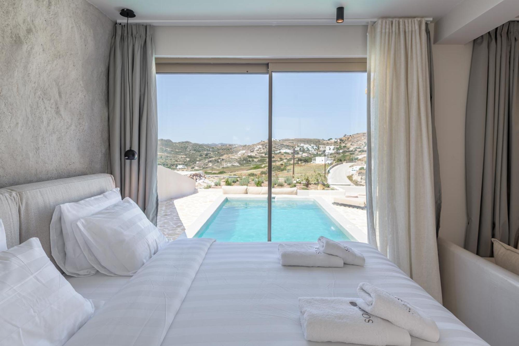 Solus Suites Milos Adámasz Kültér fotó